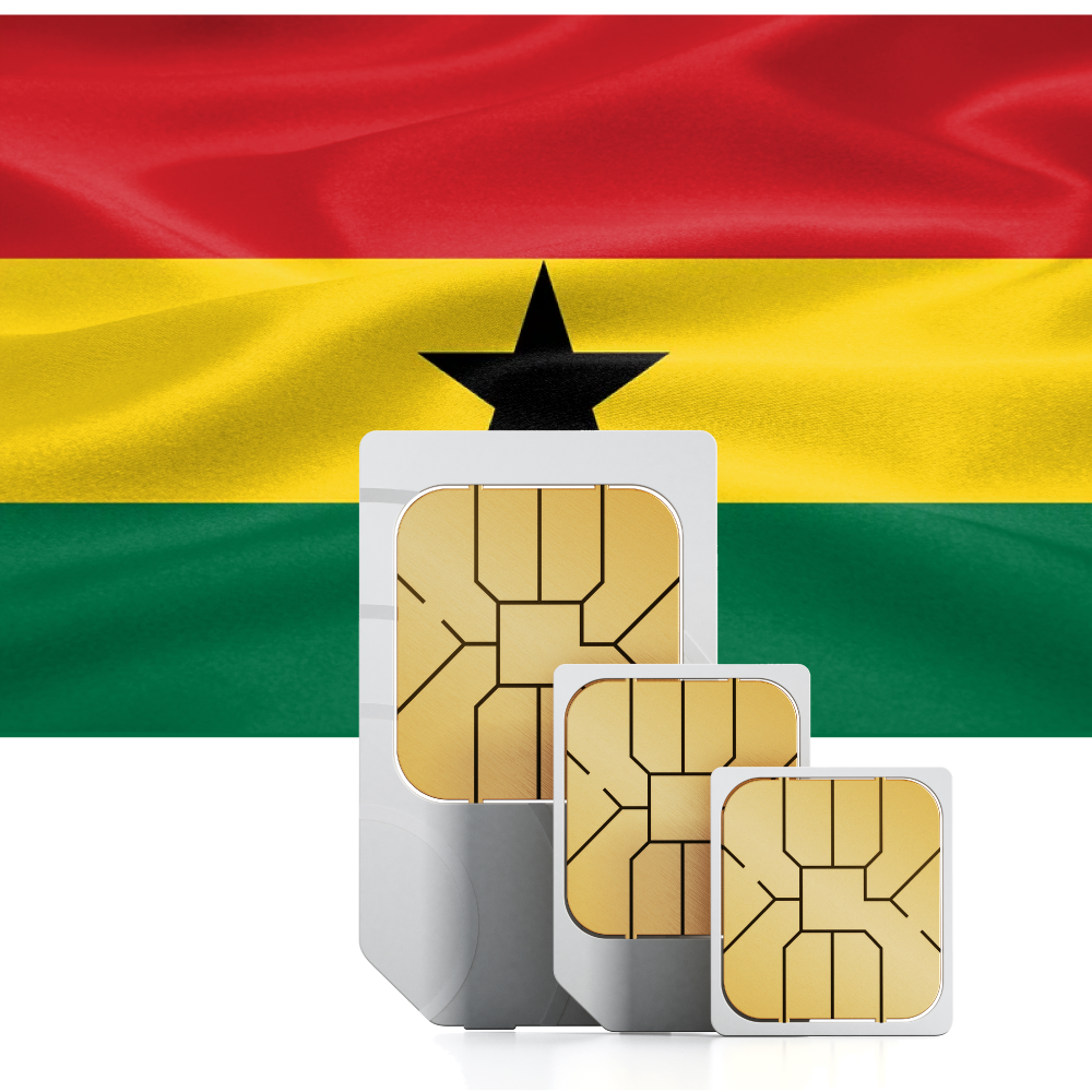 Ghana Prepaid Travel SIM Card travSIM