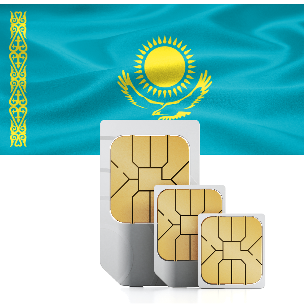 Kazakhstan Prepaid Travel SIM Card travSIM