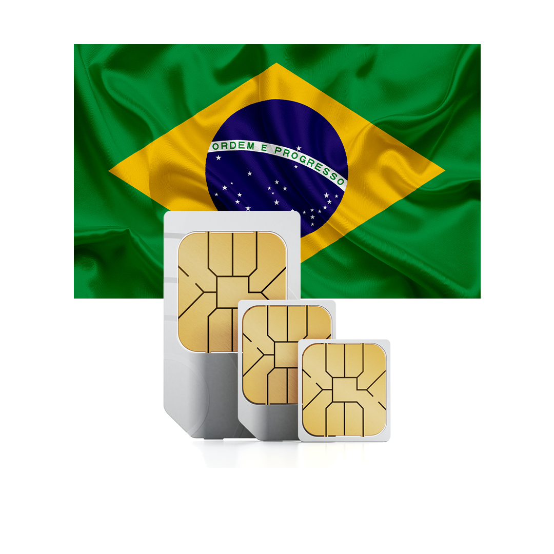 Brazil Prepaid Travel SIM Card – travSIM