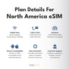 eSIM for North America (Unlimited Data, Calls & Text)