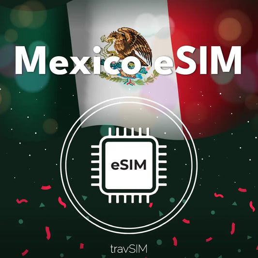 Mexiko eSIM (Unbegrenzte Daten, Anrufe, Text)