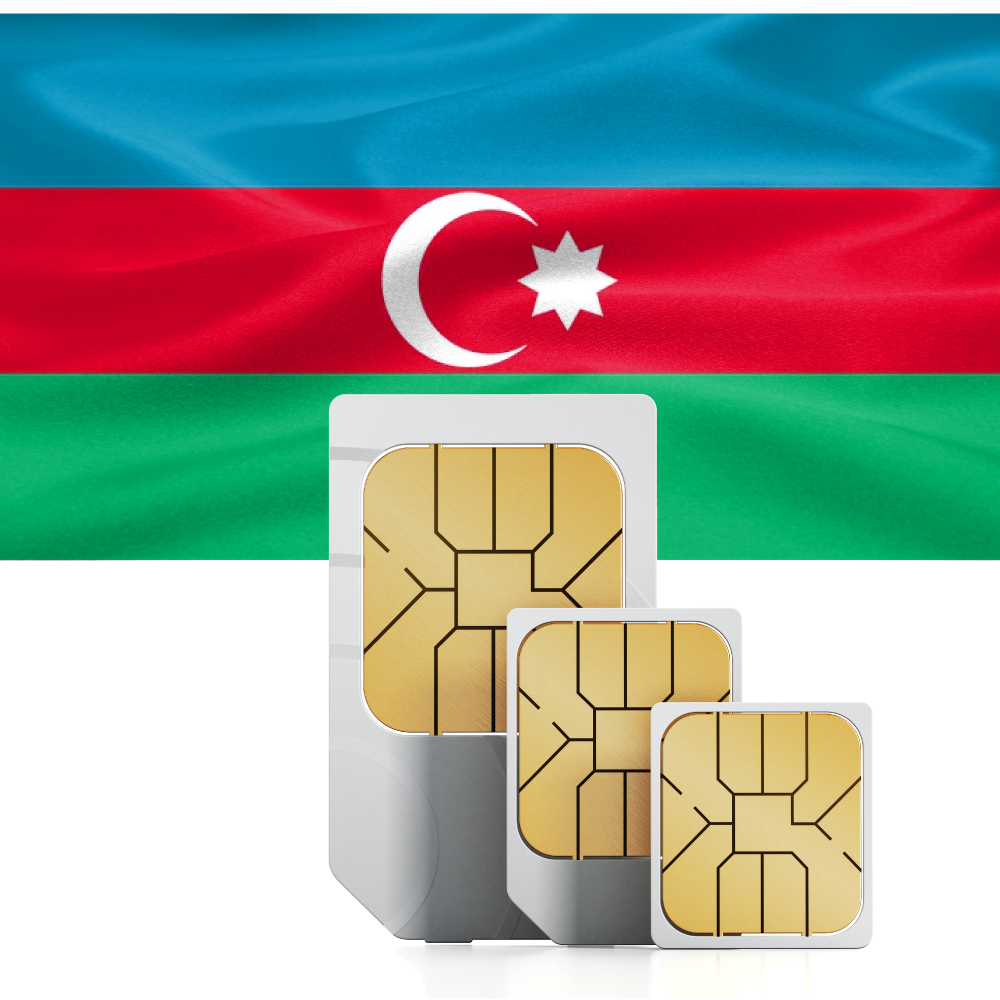 Azerbaijan Prepaid Travel SIM Card – travSIM