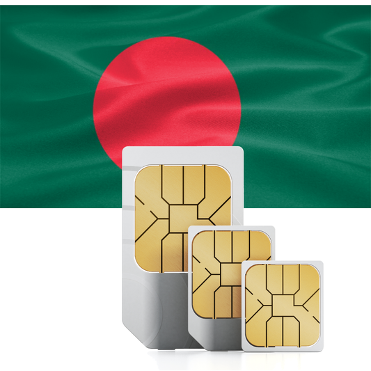 Carte SIM de voyage prépayée Bangladesh
