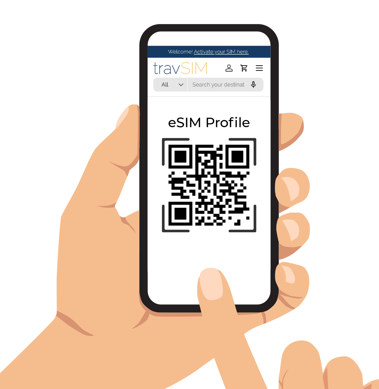 USA ESIM Unlimited Data Calls SMS TravSIM usa-esim-unlimited-data-calls-sms-travsim