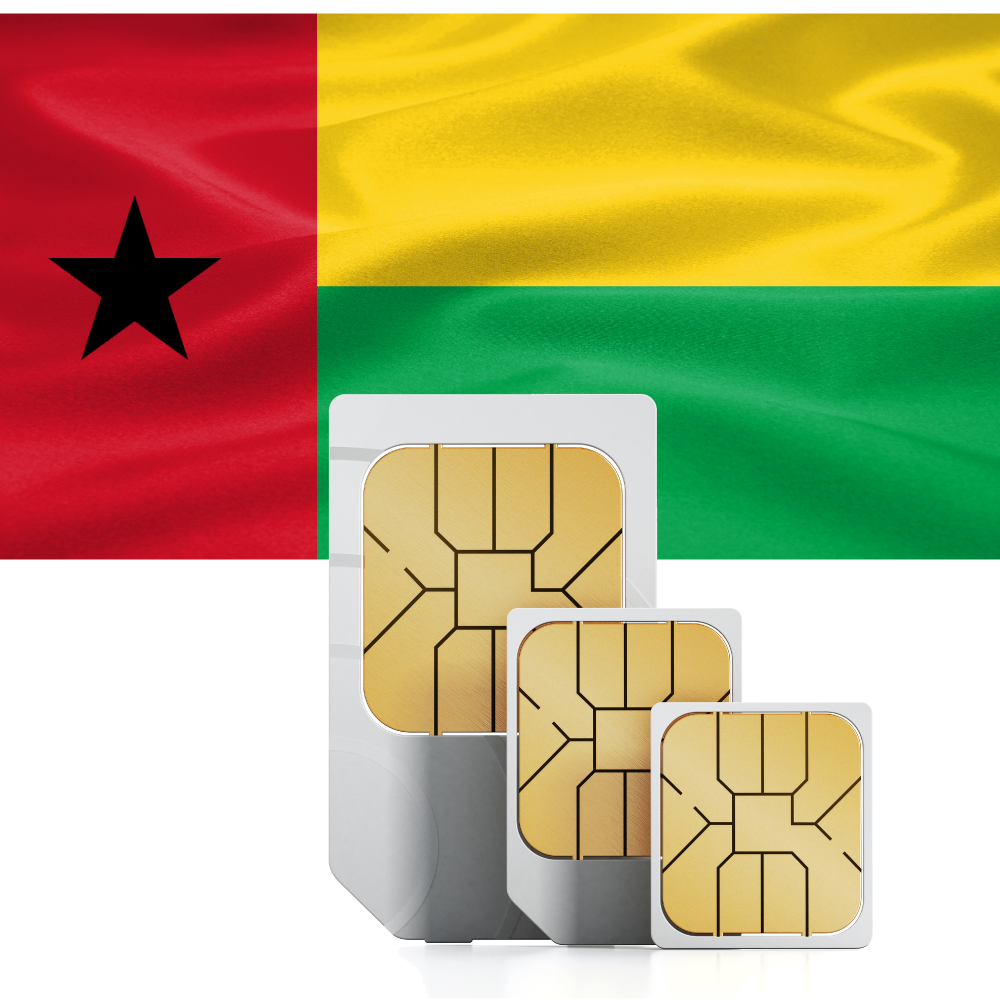 Guinea Bissau Prepaid Travel SIM Card
