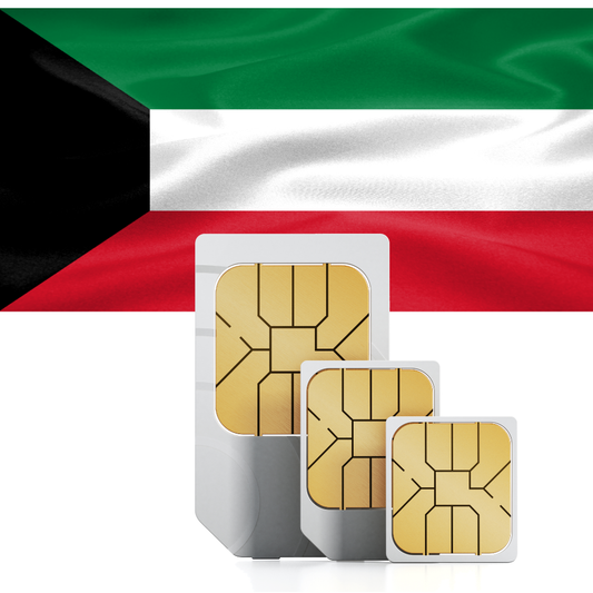 Kuwait Prepaid-Reise-SIM-Karte