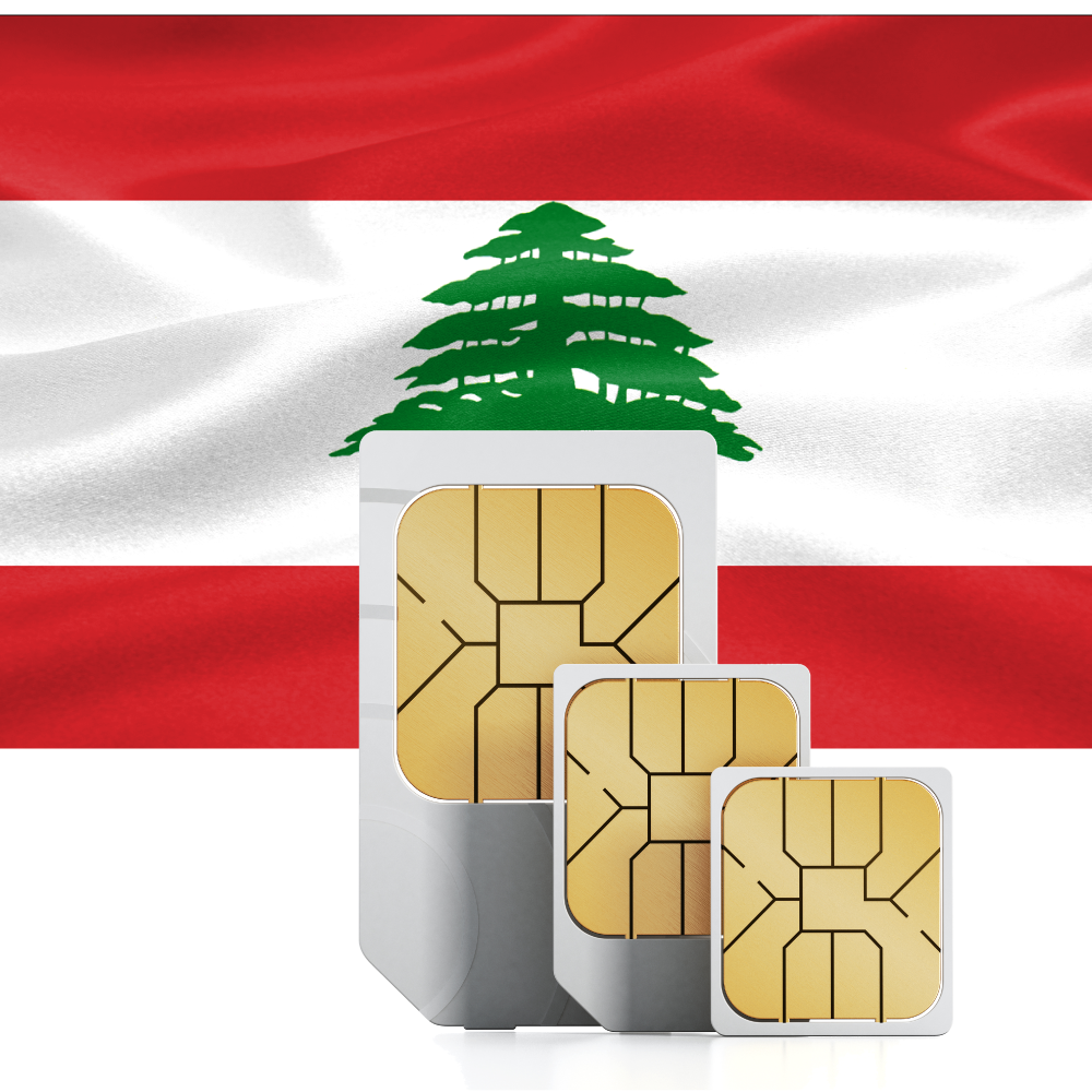 Lebanon Prepaid Travel SIM Card