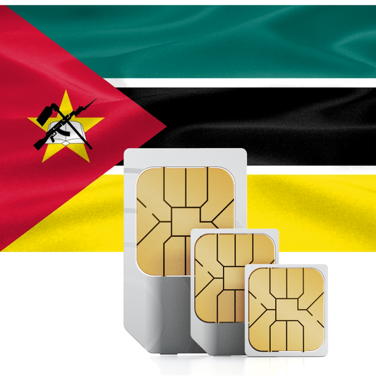 Carte SIM de voyage prépayée Mozambique