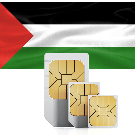 Carte SIM de voyage prépayée Palestine