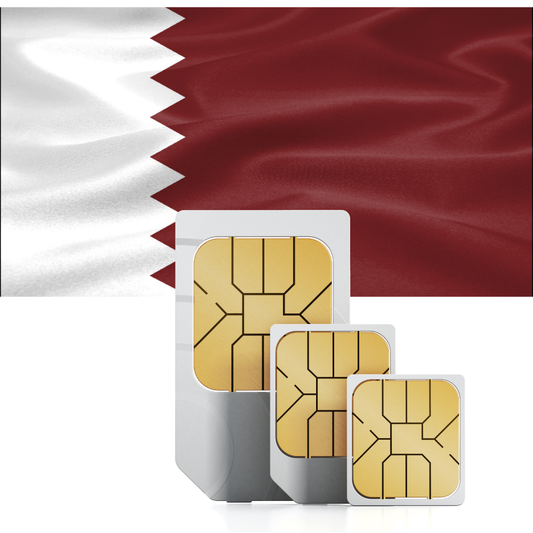 Katar Prepaid-Reise-SIM-Karte
