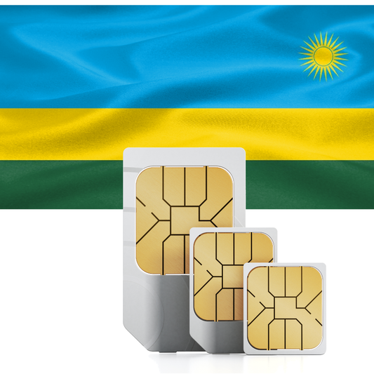 Ruanda Prepaid-Reise-SIM-Karte