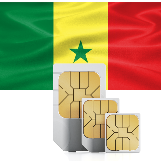 Senegal Prepaid-Reise-SIM-Karte