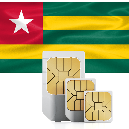 Carte SIM de voyage prépayée Togo