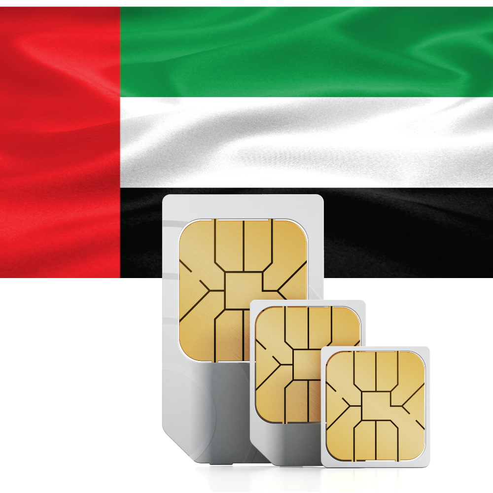 United Arab Emirates Prepaid Travel SIM Card