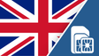 United Kingdom SIM Card – Travel connectivity for the United Kingdom. Image featuring the United Kingdom flag and a SIM card icon.