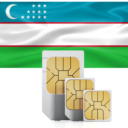 Carte SIM de voyage prépayée Ouzbékistan