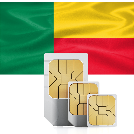 Carte SIM de voyage prépayée Bénin