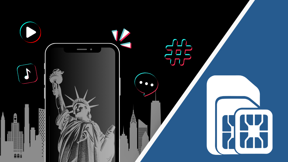 TikTok USA SIM-Karte – Reichweite steigern & Trends nutzen