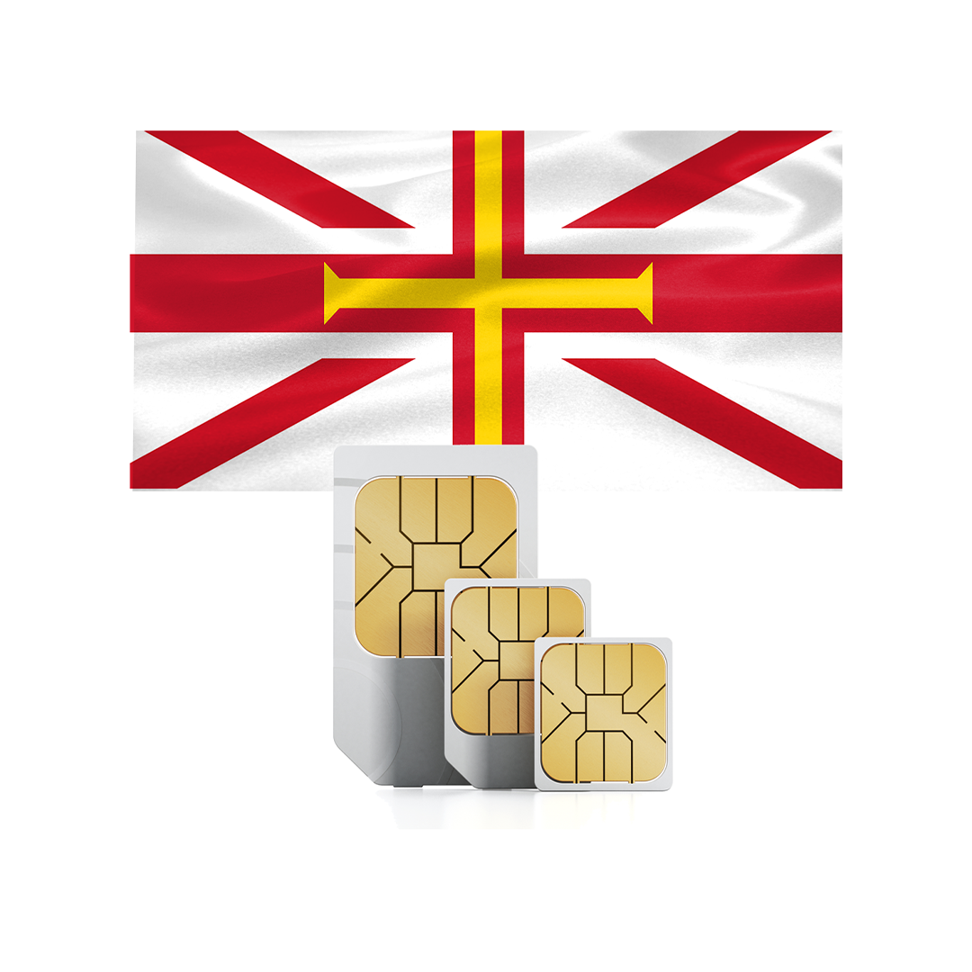 Channel Islands Prepaid travel SIM Card