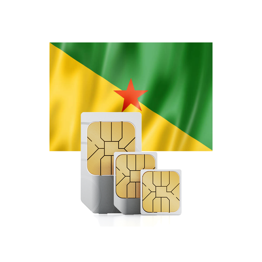 French Guiana prepaid travel SIM card
