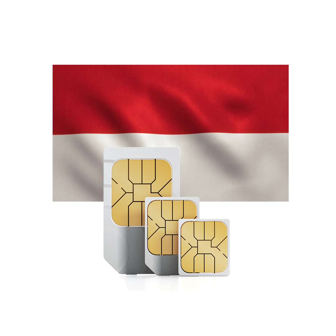 Indonesia Prepaid Travel SIM Card