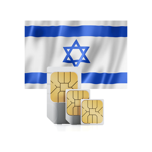 Israel prepaid travel SIM card