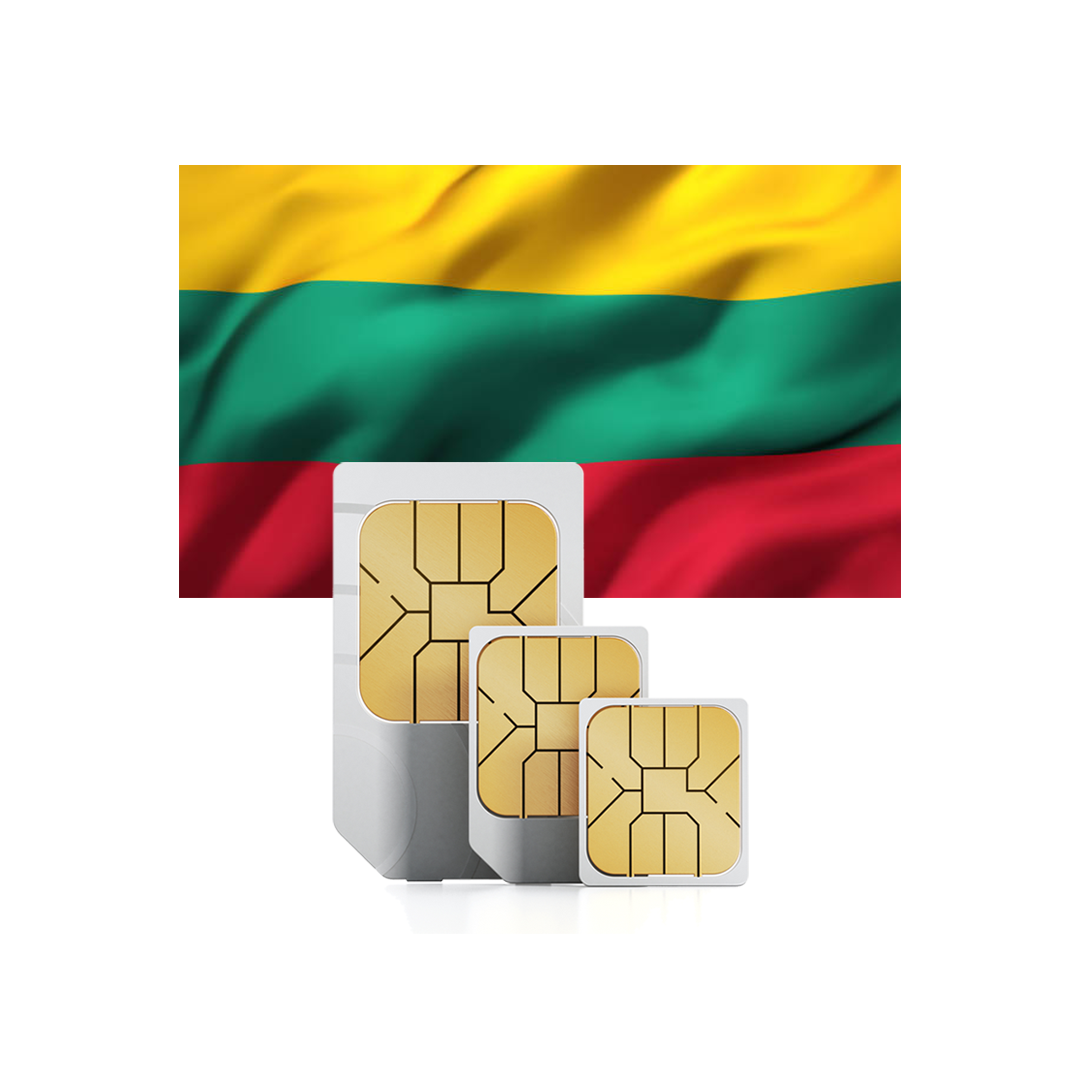 Lithuania Prepaid travel SIM Card