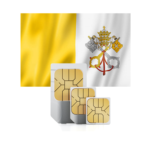 Vatican City Prepaid Travel SIM Card