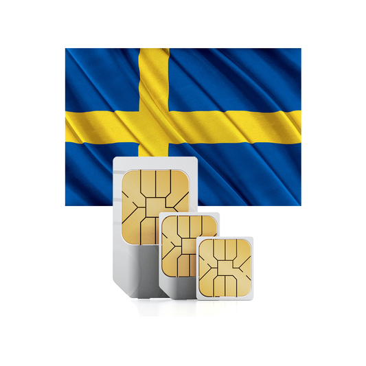 Skandinavien Prepaid-Reise-SIM-Karte