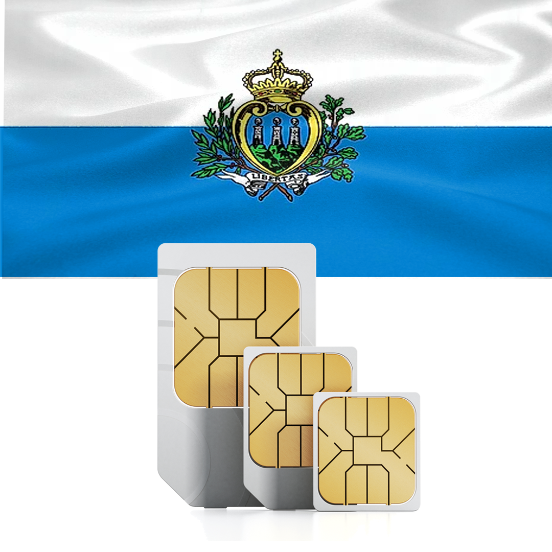San Marino Prepaid Travel SIM Card