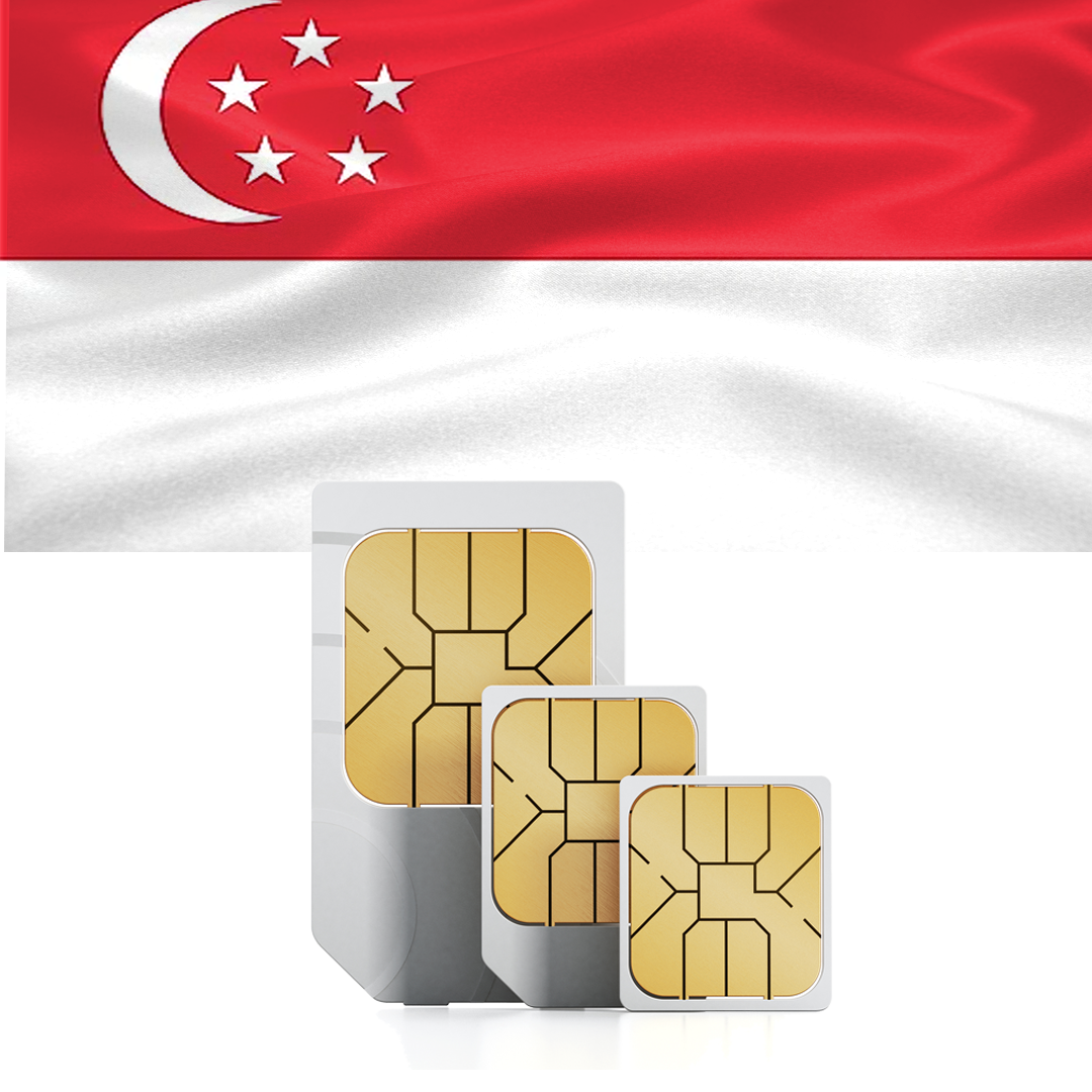 Singapore Prepaid data only Travel SIM Card