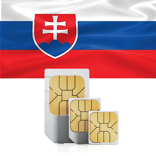 Prepaid-Reise-SIM-Karte für die Slowakei