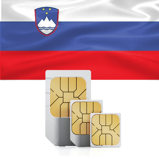 Carte SIM de voyage prépayée Slovénie