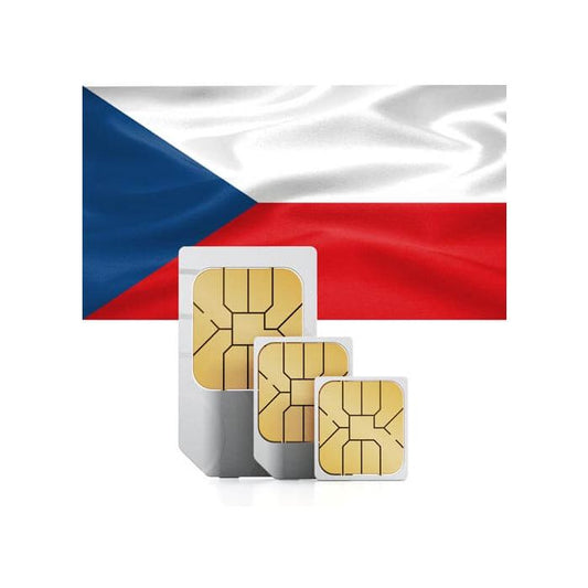 Czech Republic Prepaid travel SIM Card