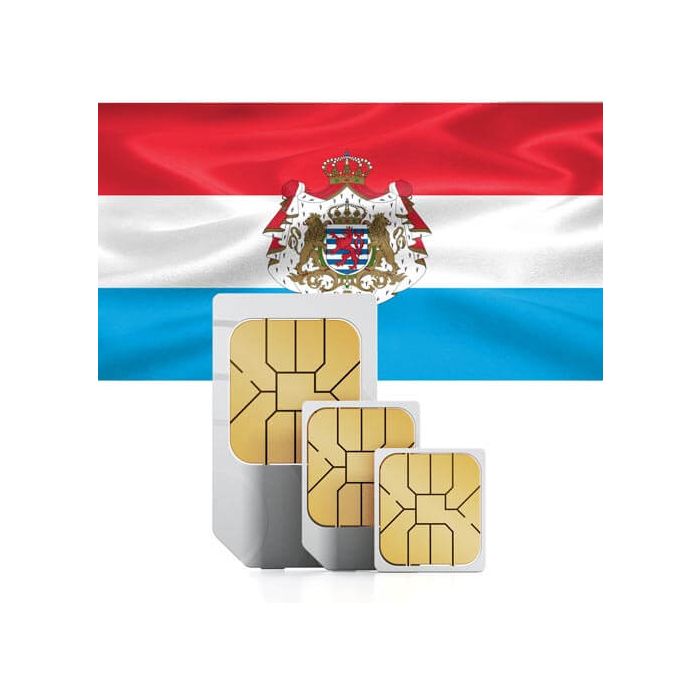Luxemburg Prepaid Reise SIM Karte