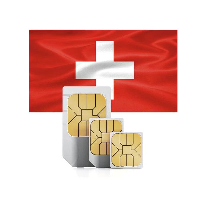 Carte SIM de voyage prépayée pour la Suisse